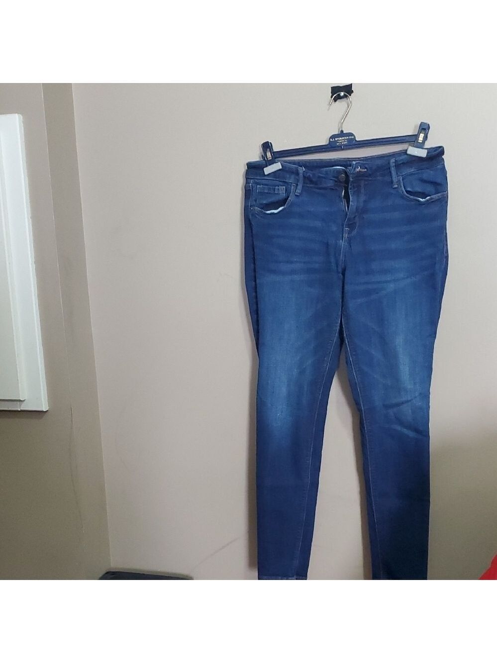 Old Navy Rockstar Super Skinny Blue Jeans Size 14